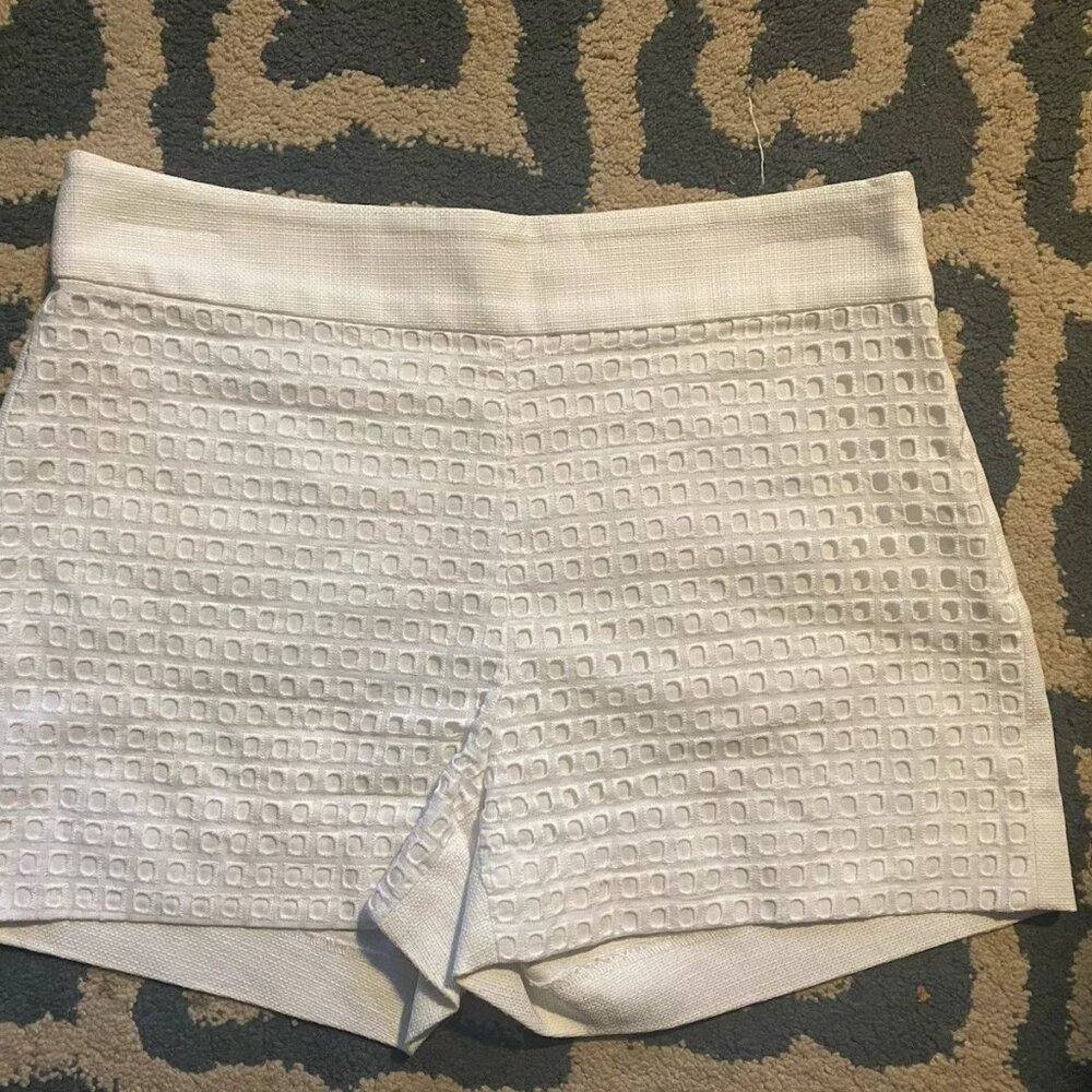 J. Crew White Eyelet Shorts Size 00 Final Price
